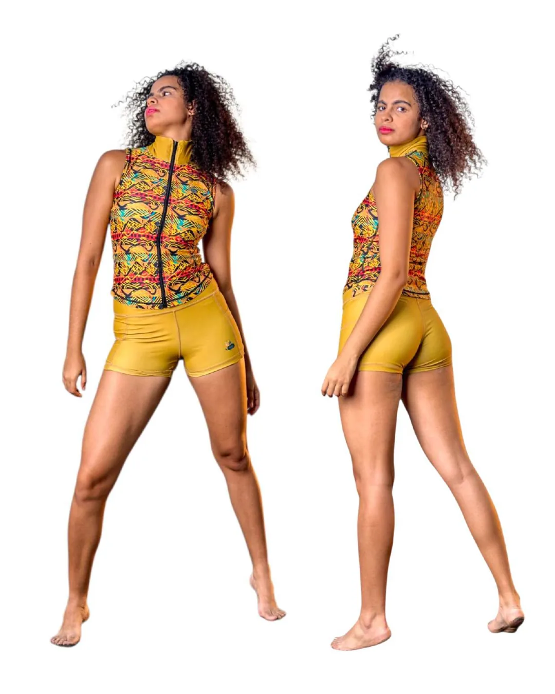 Kente 4 Activewear Set by AfricStyle Fashion