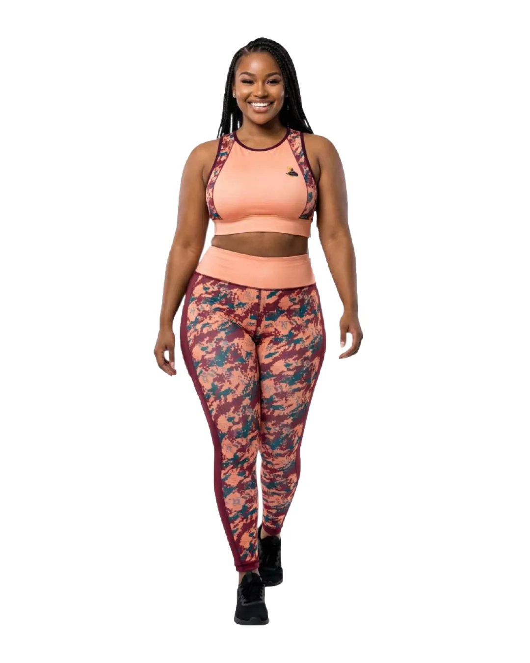 La Patrie ou La Mort Activewear Set by AfricStyle Fashion