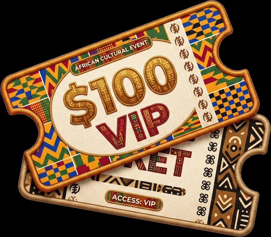 VIP ticket illustration
