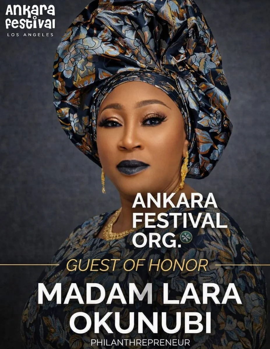 Guest of Honor — Madam Lara Okunubi, Philanthrepreneur